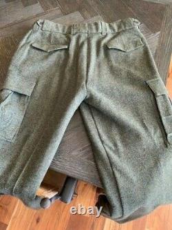 Vintage Polo Ralph Lauren TWEED CARGO Hunting Pants 36 X 31 Downton Abbey