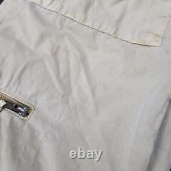 Vintage Polo Ralph Lauren Tan Paratrooper Cargo Pants 34x32 Discolored Spots