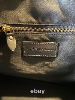 Vintage Polo Ralph Lauren Tartan Blackwatch Duffle Weekender Travel Bag Luggage