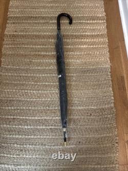 Vintage Polo Ralph Lauren Tartan Plaid Blue Green Doorman Hook Umbrella NEW NOS