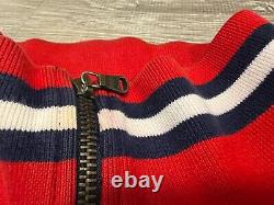 Vintage Polo Ralph Lauren Track Suit Men's XL Blue 2-Piece Jacket & Pants Cotton