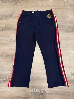 Vintage Polo Ralph Lauren Track Suit Men's XL Blue 2-Piece Jacket & Pants Cotton