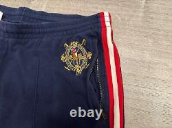 Vintage Polo Ralph Lauren Track Suit Men's XL Blue 2-Piece Jacket & Pants Cotton