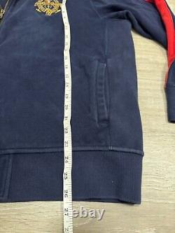 Vintage Polo Ralph Lauren Track Suit Men's XL Blue 2-Piece Jacket & Pants Cotton