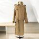Vintage Polo Ralph Lauren Trench Coat Men Xl Tan Khaki Belt Military