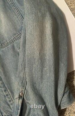 Vintage Polo Ralph Lauren Tribal Chief Jean Denim Jacket (size M)