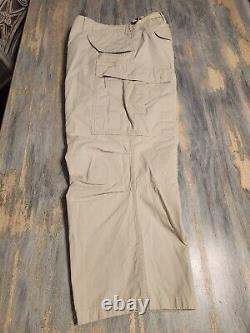 Vintage Polo Ralph Lauren Trousers Cargo Military Combat CARGO PANT 46X28