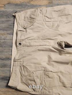 Vintage Polo Ralph Lauren Trousers Cargo Military Combat CARGO PANT 46X28