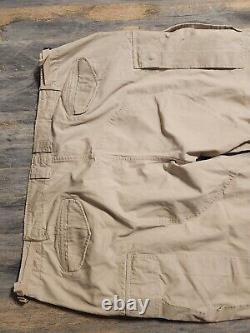 Vintage Polo Ralph Lauren Trousers Cargo Military Combat CARGO PANT 46X28