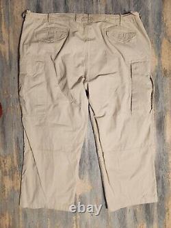 Vintage Polo Ralph Lauren Trousers Cargo Military Combat CARGO PANT 46X28