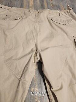 Vintage Polo Ralph Lauren Trousers Cargo Military Combat CARGO PANT 46X28