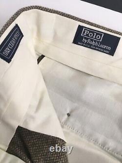 Vintage Polo Ralph Lauren Tweed Woolen Trousers 31x30 USA Made 70s 80s