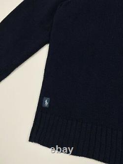 Vintage Polo Ralph Lauren USA Flag Knit Sweater Size XL