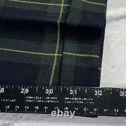 Vintage Polo Ralph Lauren USA Wool Tartan Plaid Pants 32 x 32 Pleated Cuffed