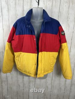 Vintage Polo Ralph Lauren Unicrest Down Puffer Jacket Men Size Large 90's
