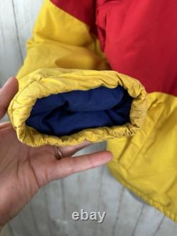 Vintage Polo Ralph Lauren Unicrest Down Puffer Jacket Men Size Large 90's