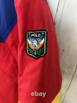 Vintage Polo Ralph Lauren Unicrest Down Puffer Jacket Men Size Large 90's