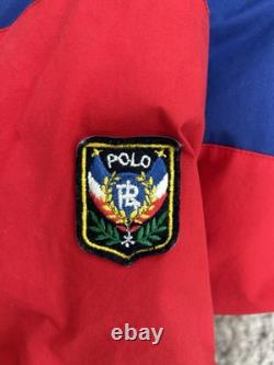 Vintage Polo Ralph Lauren Unicrest Down Puffer Jacket Men Size Large 90's