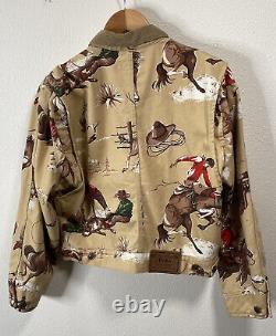 Vintage Polo Ralph Lauren Western Cowboy Jacket Womens Size L Large