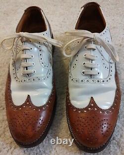 Vintage Polo Ralph Lauren Wingtip Dress Shoes 1980s Size 8D England Bench Made
