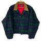 Vintage Polo Ralph Lauren Wool Jacket Size Xl Button Up Made In Usa Plaid