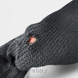 Vintage Polo Ralph Lauren Wool Knit Turtleneck Sweater Size Medium Black Flaw