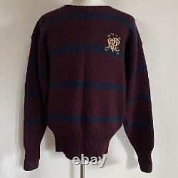 Vintage Polo Ralph Lauren Wool Sweater Men Medium PRL