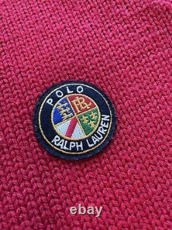 Vintage Polo Ralph Lauren Wool Sweater Mens Cookie USA XL Knit 92