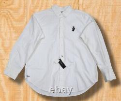 Vintage Polo Ralph Lauren XL Sweater Bear Oxford Cloth Button Down Shirt OCBD