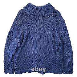 Vintage Polo Ralph Lauren Yachting Association Toggle Heavy Cardigan Mens Large
