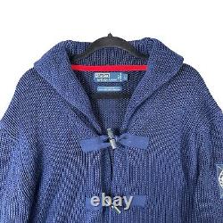 Vintage Polo Ralph Lauren Yachting Association Toggle Heavy Cardigan Mens Large