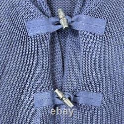 Vintage Polo Ralph Lauren Yachting Association Toggle Heavy Cardigan Mens Large