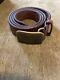 Vintage Polo Ralph Lauren Leather And Brass Belt
