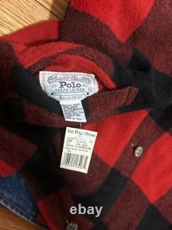 Vintage Polo Ralph Lauren reversible denim jacket