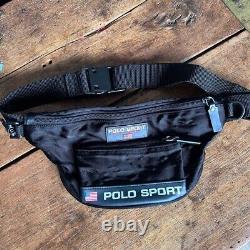 Vintage Polo Ralph Lauren x Ralph Lauren Sport Fanny pack waist bag black