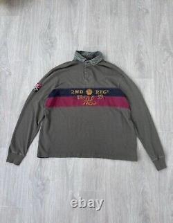 Vintage Polo Ralph Painted Regby Sweatshirt Men's X-Large
