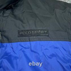 Vintage Polo Sport Arctic Challenge Large Puffer Jacket Ralph Lauren Stadium Ski