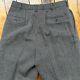 Vintage Polo Sport Ralph Lauren 32x32 80's Herringbone Wool Pants Made In Usa