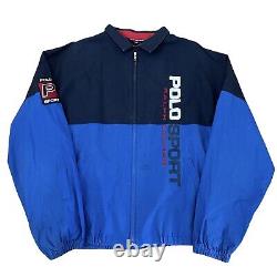 Vintage Polo Sport Ralph Lauren 90s Windbreaker Jacket Sz XL