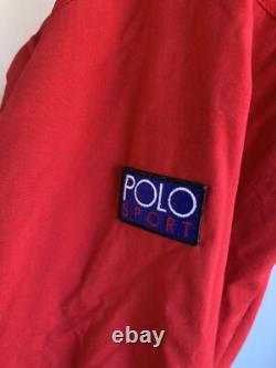Vintage Polo Sport Ralph Lauren Fleece Lined Rl2000 Jacket Small