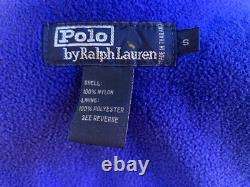 Vintage Polo Sport Ralph Lauren Fleece Lined Rl2000 Jacket Small