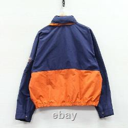 Vintage Polo Sport Ralph Lauren Light Jacket Size XL Blue Orange Mountain Cookie