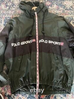 Vintage Polo Sport Ralph Lauren Light Windbreaker Jacket 90s Rare Colorway