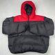 Vintage Polo Sport Ralph Lauren Puffer Jacket Mens 2xl Black Reversible Down Y2k