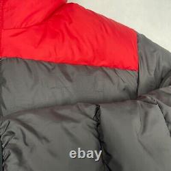 Vintage Polo Sport Ralph Lauren Puffer Jacket Mens 2XL Black Reversible Down Y2K
