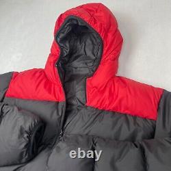 Vintage Polo Sport Ralph Lauren Puffer Jacket Mens 2XL Black Reversible Down Y2K