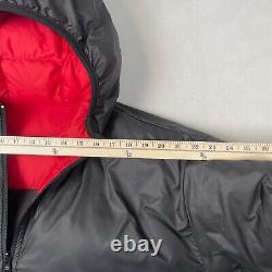 Vintage Polo Sport Ralph Lauren Puffer Jacket Mens 2XL Black Reversible Down Y2K