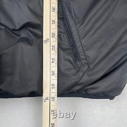 Vintage Polo Sport Ralph Lauren Puffer Jacket Mens 2XL Black Reversible Down Y2K