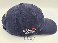 Vintage Polo Sport Ralph Lauren RLX One World Americas Cup 2003 Hat Cap Men Blue