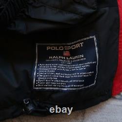 Vintage Polo Sport Ralph Lauren Ski Tech Jacket Size S Hi
